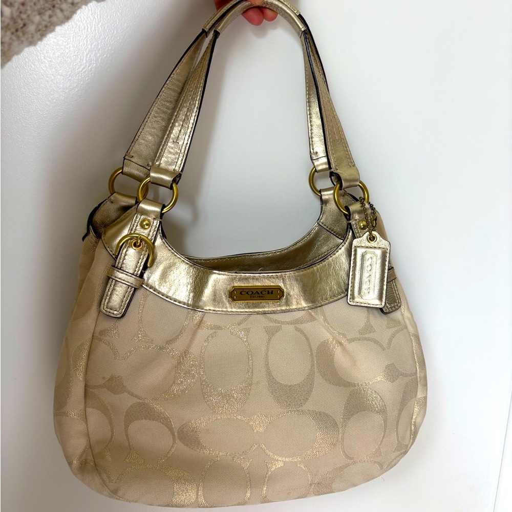 Y2K coach hobo shoulder bag